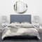 Designart 'minimal geometric Gesture IV' Geometric Bedding Set - Duvet Cover & Shams